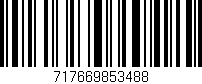 Código de barras (EAN, GTIN, SKU, ISBN): '717669853488'