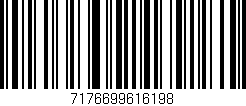 Código de barras (EAN, GTIN, SKU, ISBN): '7176699616198'