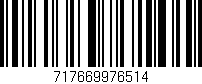 Código de barras (EAN, GTIN, SKU, ISBN): '717669976514'