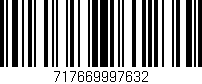 Código de barras (EAN, GTIN, SKU, ISBN): '717669997632'