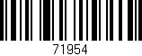 Código de barras (EAN, GTIN, SKU, ISBN): '71954'