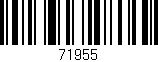 Código de barras (EAN, GTIN, SKU, ISBN): '71955'
