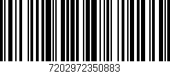 Código de barras (EAN, GTIN, SKU, ISBN): '7202972350883'