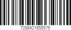 Código de barras (EAN, GTIN, SKU, ISBN): '7209421655575'
