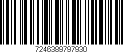 Código de barras (EAN, GTIN, SKU, ISBN): '7246389797930'