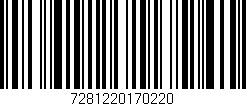 Código de barras (EAN, GTIN, SKU, ISBN): '7281220170220'