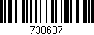 Código de barras (EAN, GTIN, SKU, ISBN): '730637'
