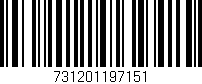 Código de barras (EAN, GTIN, SKU, ISBN): '731201197151'