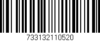 Código de barras (EAN, GTIN, SKU, ISBN): '733132110520'
