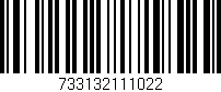 Código de barras (EAN, GTIN, SKU, ISBN): '733132111022'