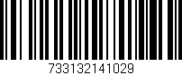 Código de barras (EAN, GTIN, SKU, ISBN): '733132141029'