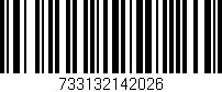 Código de barras (EAN, GTIN, SKU, ISBN): '733132142026'