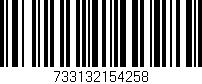 Código de barras (EAN, GTIN, SKU, ISBN): '733132154258'