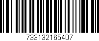 Código de barras (EAN, GTIN, SKU, ISBN): '733132165407'