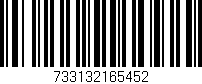 Código de barras (EAN, GTIN, SKU, ISBN): '733132165452'