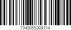 Código de barras (EAN, GTIN, SKU, ISBN): '7340055309714'