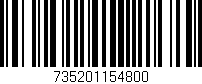 Código de barras (EAN, GTIN, SKU, ISBN): '735201154800'