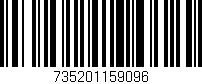 Código de barras (EAN, GTIN, SKU, ISBN): '735201159096'