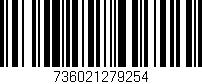 Código de barras (EAN, GTIN, SKU, ISBN): '736021279254'