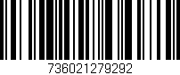 Código de barras (EAN, GTIN, SKU, ISBN): '736021279292'