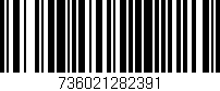 Código de barras (EAN, GTIN, SKU, ISBN): '736021282391'