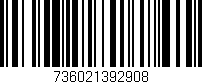 Código de barras (EAN, GTIN, SKU, ISBN): '736021392908'