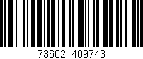 Código de barras (EAN, GTIN, SKU, ISBN): '736021409743'
