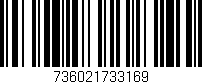 Código de barras (EAN, GTIN, SKU, ISBN): '736021733169'