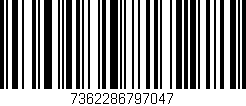 Código de barras (EAN, GTIN, SKU, ISBN): '7362286797047'