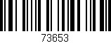 Código de barras (EAN, GTIN, SKU, ISBN): '73653'