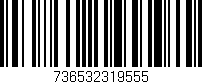 Código de barras (EAN, GTIN, SKU, ISBN): '736532319555'