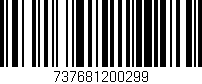 Código de barras (EAN, GTIN, SKU, ISBN): '737681200299'