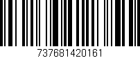 Código de barras (EAN, GTIN, SKU, ISBN): '737681420161'
