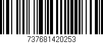 Código de barras (EAN, GTIN, SKU, ISBN): '737681420253'