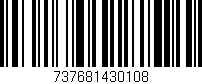 Código de barras (EAN, GTIN, SKU, ISBN): '737681430108'