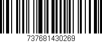 Código de barras (EAN, GTIN, SKU, ISBN): '737681430269'