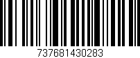 Código de barras (EAN, GTIN, SKU, ISBN): '737681430283'