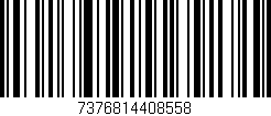 Código de barras (EAN, GTIN, SKU, ISBN): '7376814408558'