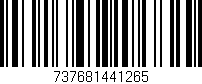 Código de barras (EAN, GTIN, SKU, ISBN): '737681441265'
