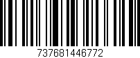 Código de barras (EAN, GTIN, SKU, ISBN): '737681446772'