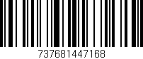 Código de barras (EAN, GTIN, SKU, ISBN): '737681447168'