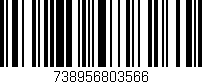 Código de barras (EAN, GTIN, SKU, ISBN): '738956803566'