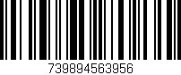 Código de barras (EAN, GTIN, SKU, ISBN): '739894563956'