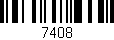 Código de barras (EAN, GTIN, SKU, ISBN): '7408'