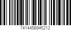 Código de barras (EAN, GTIN, SKU, ISBN): '7414456945212'