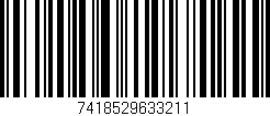 Código de barras (EAN, GTIN, SKU, ISBN): '7418529633211'