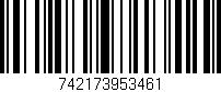 Código de barras (EAN, GTIN, SKU, ISBN): '742173953461'