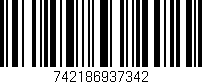Código de barras (EAN, GTIN, SKU, ISBN): '742186937342'