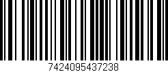 Código de barras (EAN, GTIN, SKU, ISBN): '7424095437238'