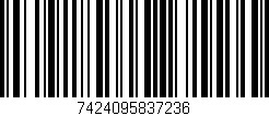 Código de barras (EAN, GTIN, SKU, ISBN): '7424095837236'